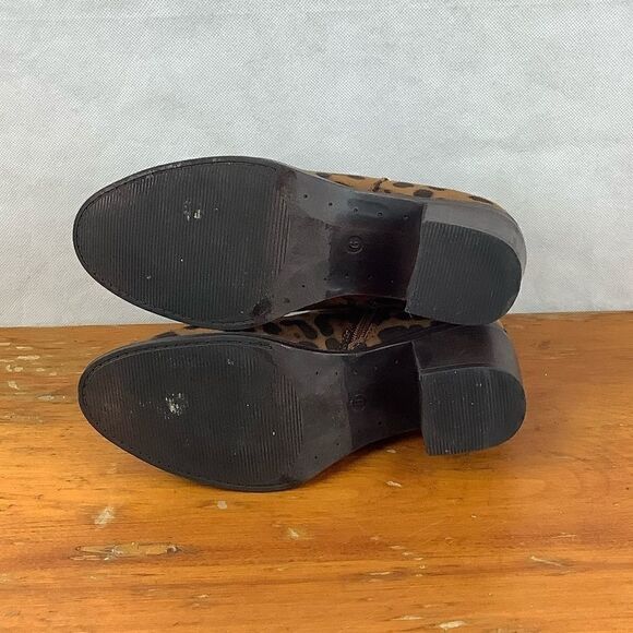 Sz 6 Pierre Dumas Cheetah Front V Ankle Bo… - Picture 5 of 7